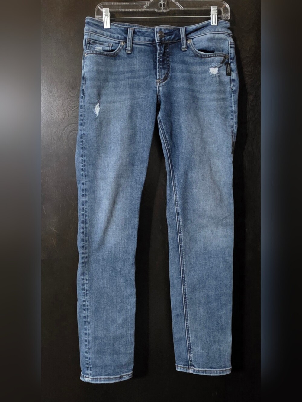 Silver Jeans Suki Slim Light Blue Denim Mid-rise Women's Size 29/29